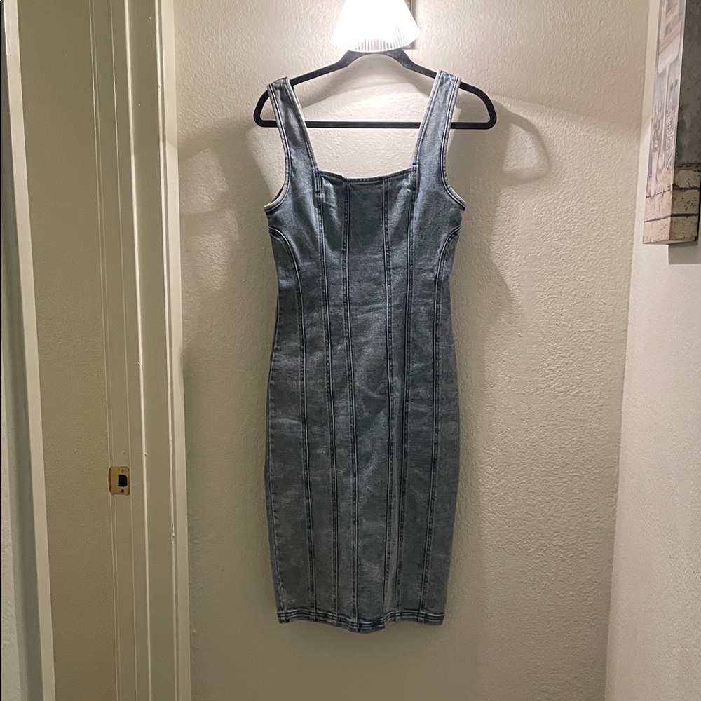 Denim Sleeveless Dress